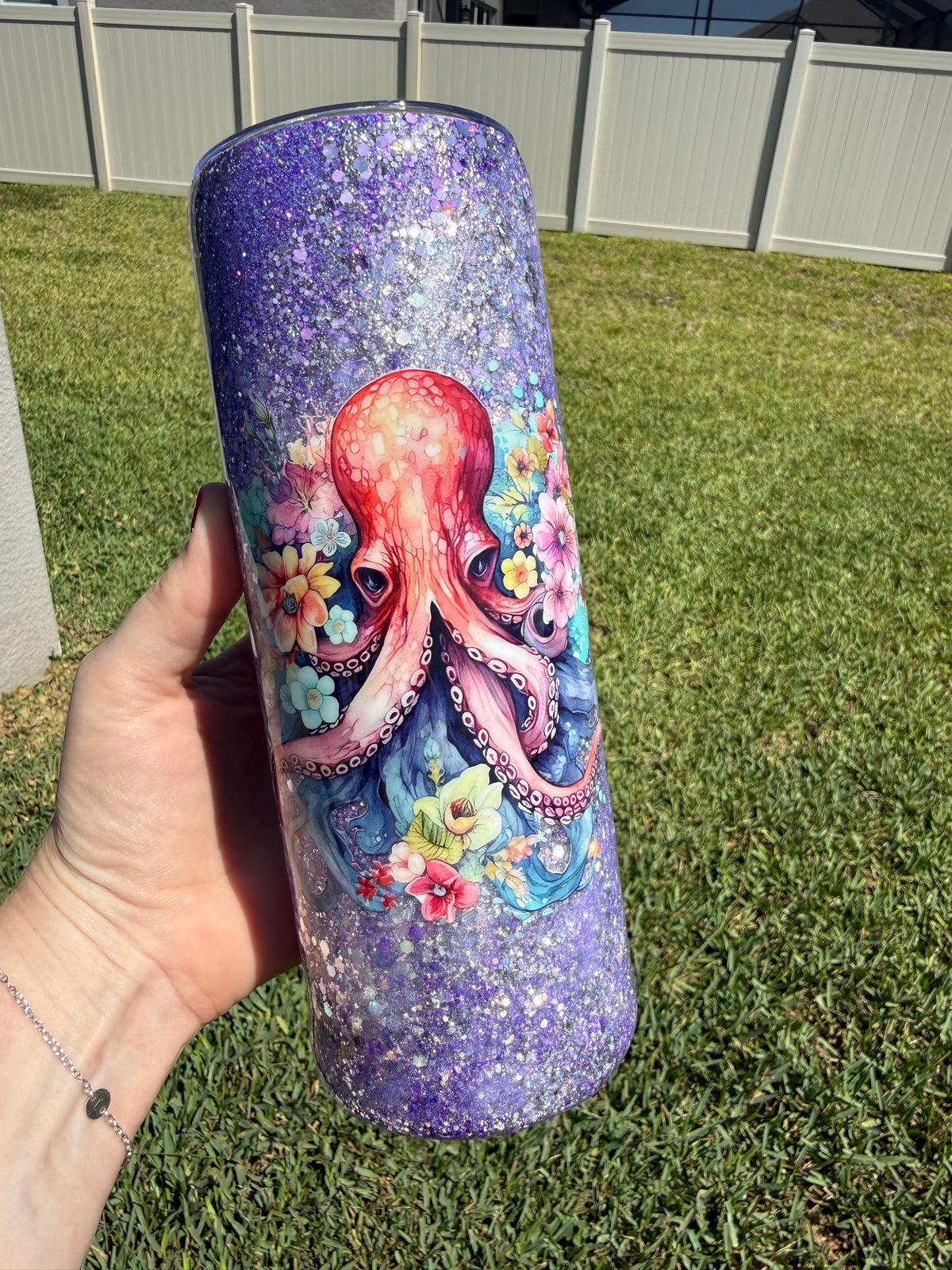 Octopus Floral 20 Oz