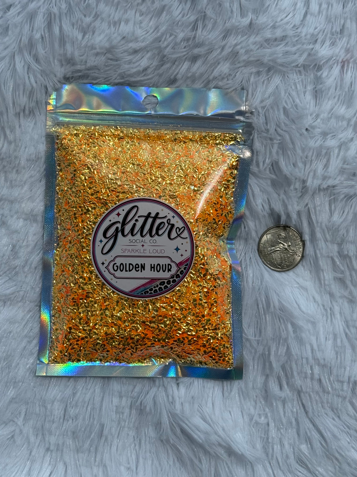 Golden Hour | 3D Bubble Glitter Mix
