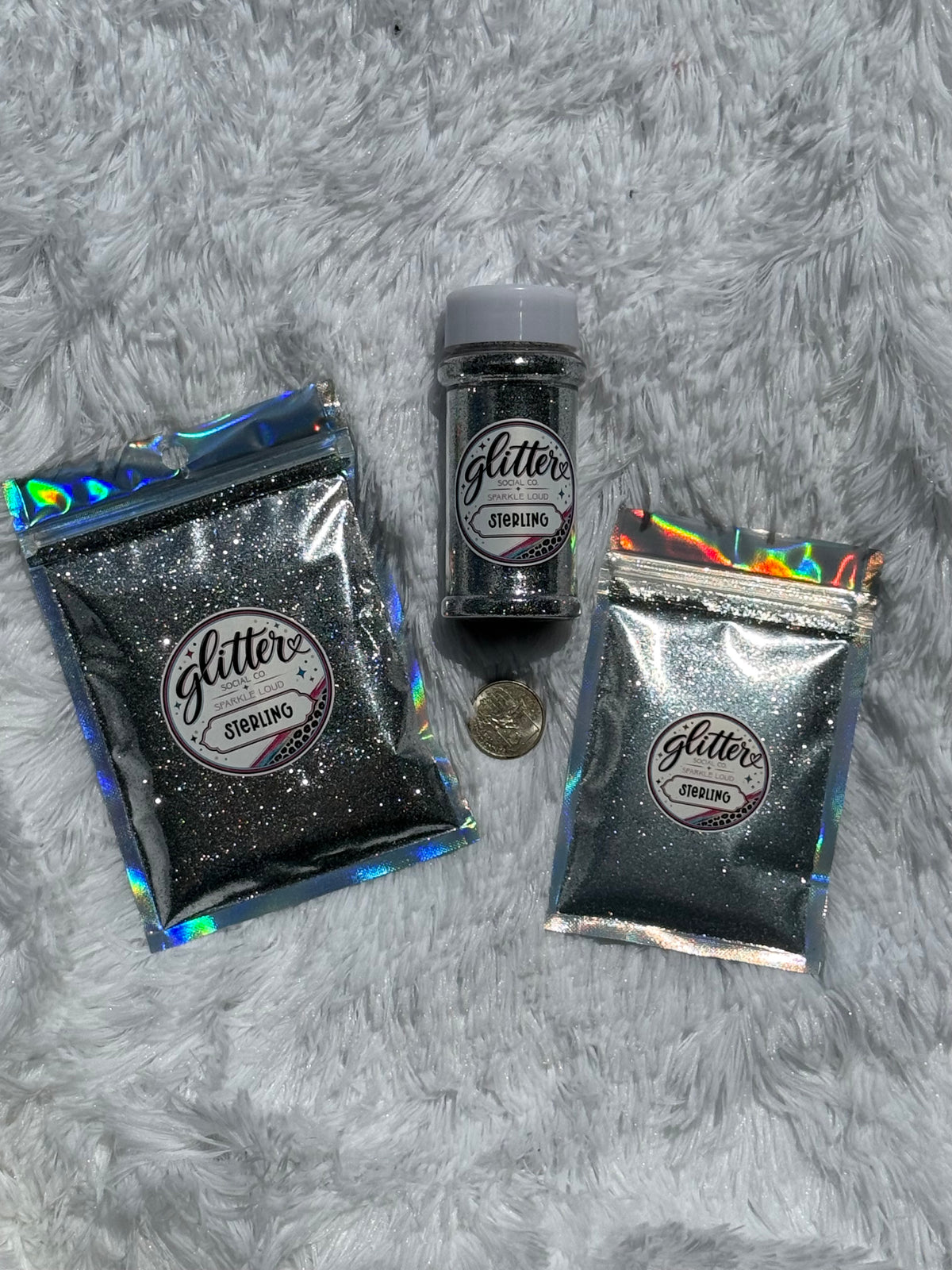 Sterling | Ultra Fine Metallic Silver Glitter