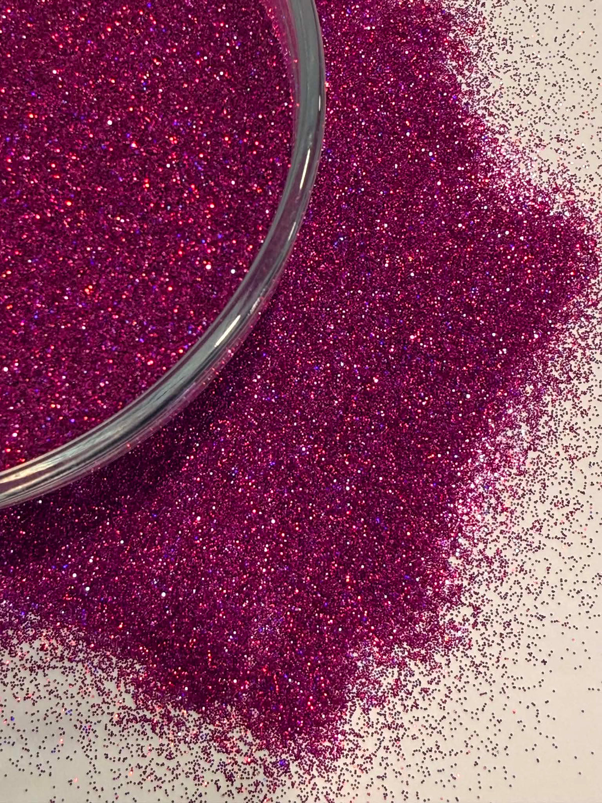 Socialite | Ultra Fine Holographic Magenta Glitter