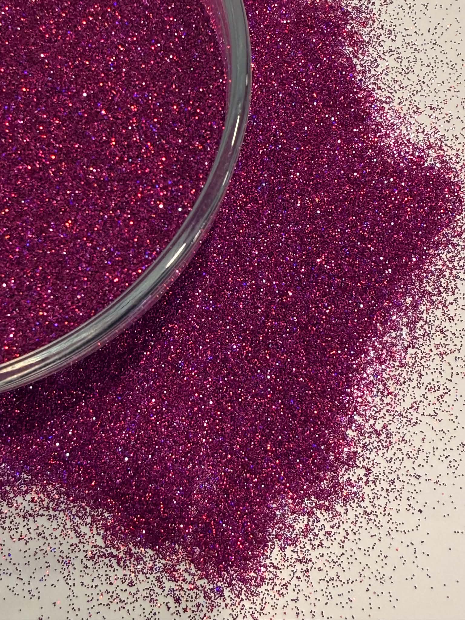 Socialite | Ultra Fine Holographic Magenta Glitter