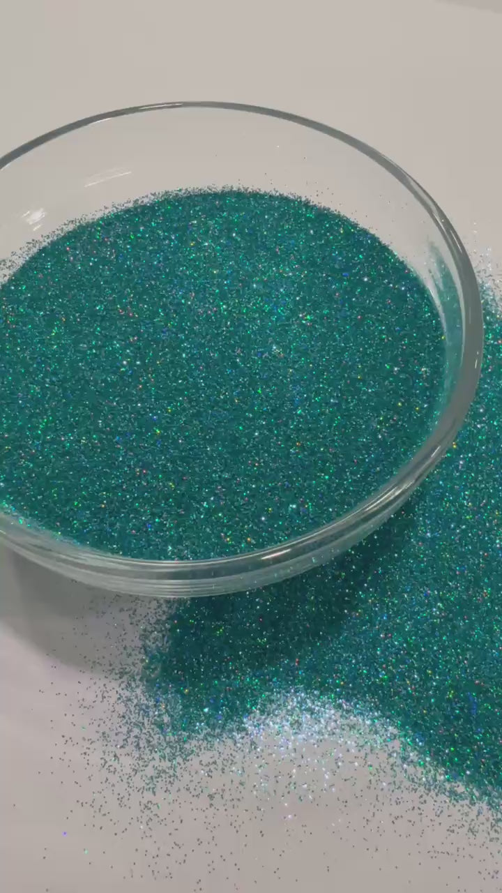 Jaded | Ultra Fine Holographic Teal Glitter